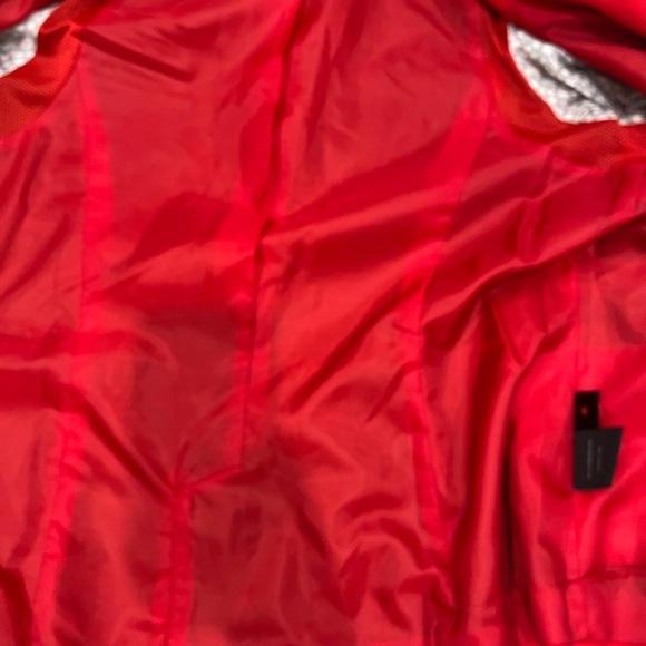 [S]Kenneth Cole Select Women's Red Blazer One Button Lined Career Preppy NWOT - Picture 9 of 12